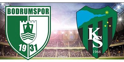 Bodrumspor-Kocaelispor maçı Pazar 16.00
